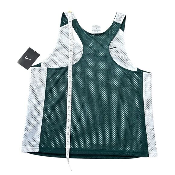 NWT Nike Green and White Mesh Tank Top Small - Picture 5 of 7
